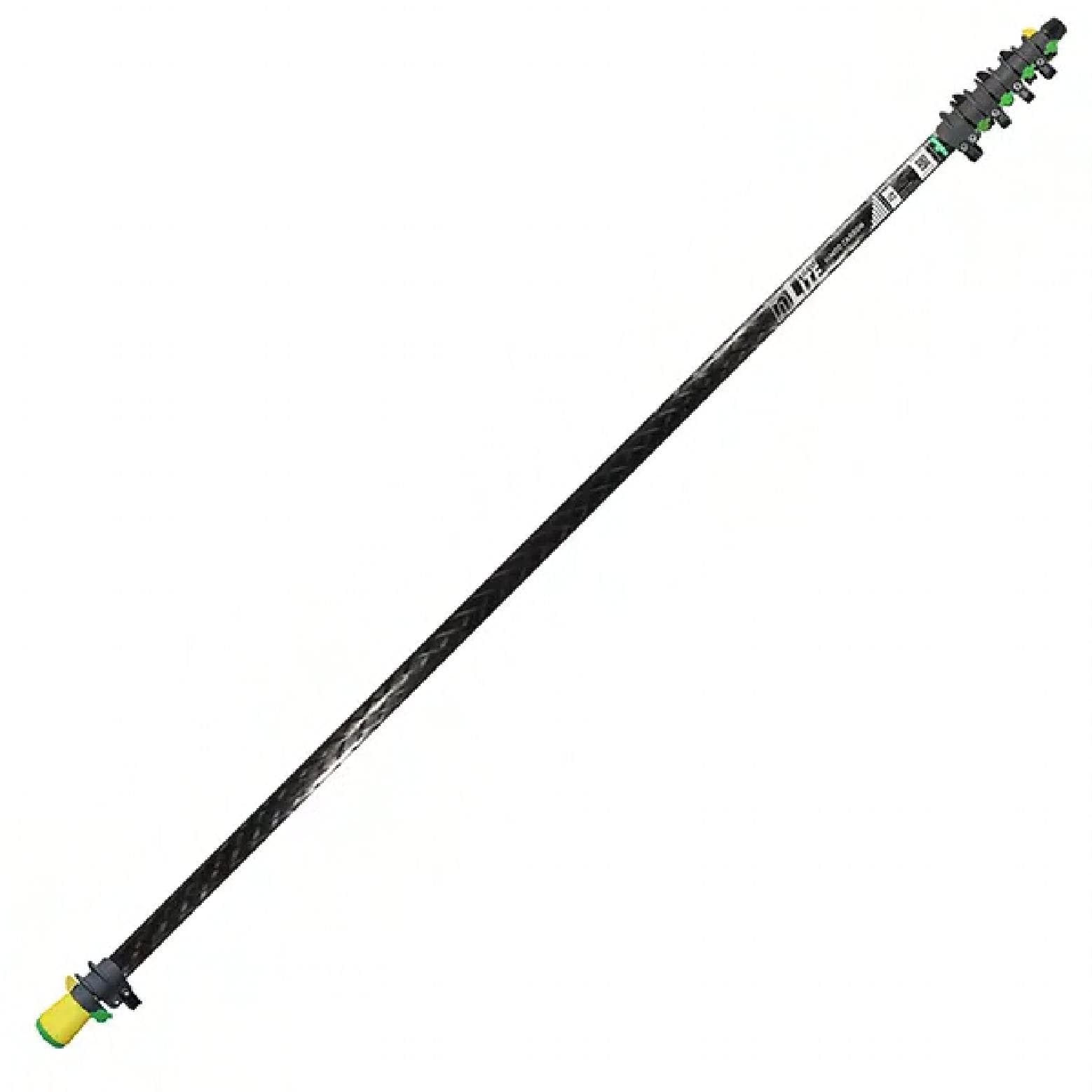 HiFlo™ Master Pole 22 FT Hi Modulus Carbon Black 4 Sections 1/Each