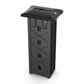 Tork Xpressnap® N4 Napkin Dispenser 7X9.9X21.5 IN Licorice Plastic In Counter 1/Case