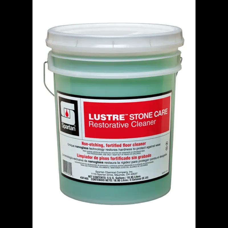 Lustre Stone Care Restorative Cleaner Lemon & Sage Floor Restorer 5 GAL Alkaline Concentrate 1/Pail