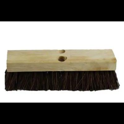 Deck Brush 10 IN Wood Palmyra 12/Case