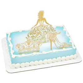 Cake Decorating Layon Gold Quinceanera 1/Each