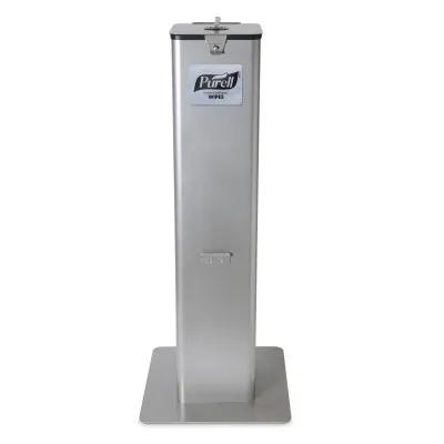 Purell® Hand Sanitizer Dispenser Wipe Silver Floor Stand 1/Case