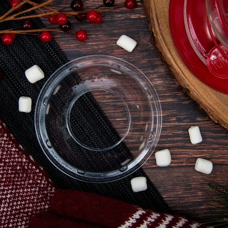 Dart® Lid Dome 4.8X1.89 IN PET Clear For 32-44 OZ Cold Cup Freezer Safe 50 Count/Pack 20 Packs/Case 1000 Count/Case