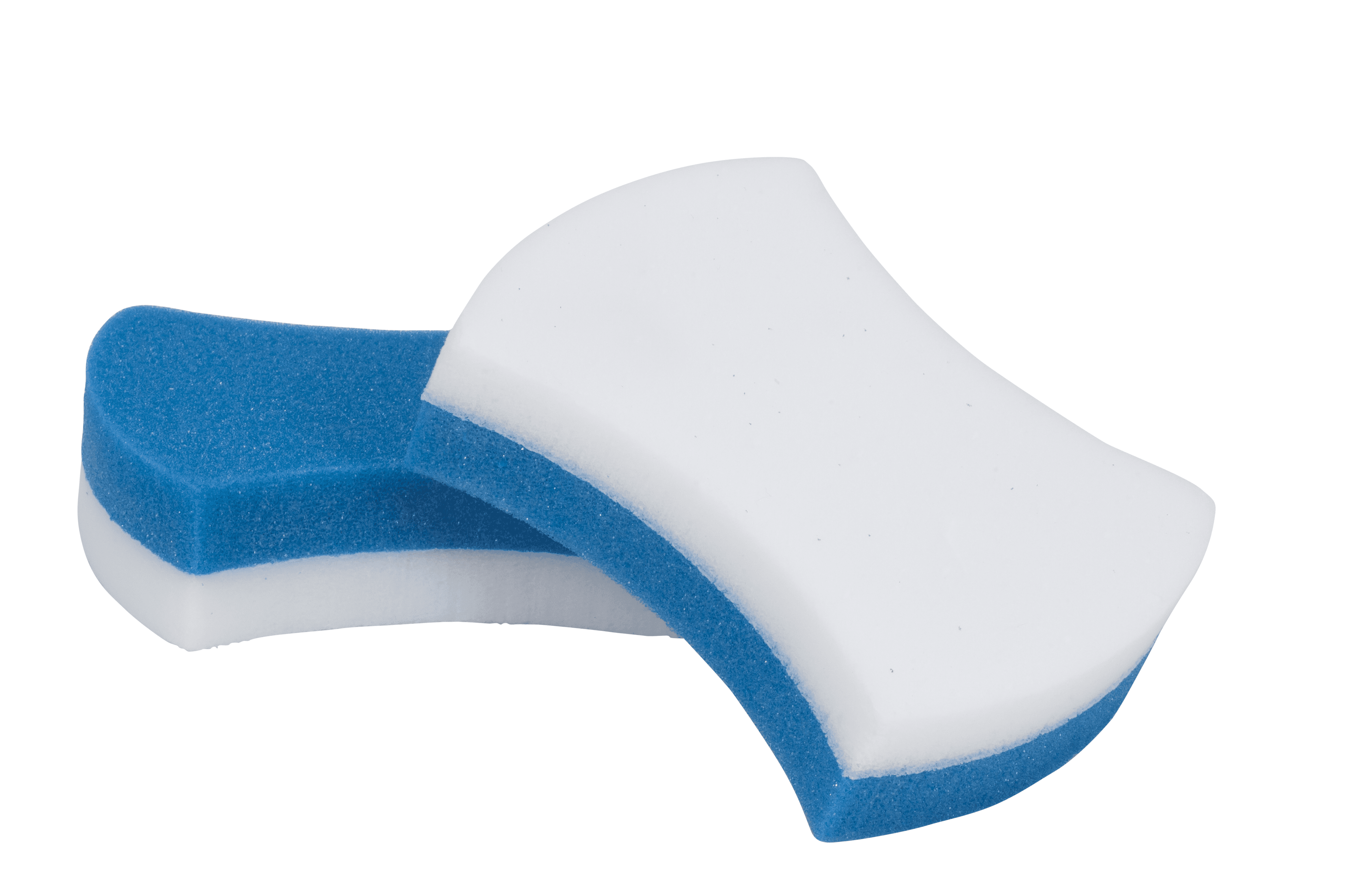 Scotch-Brite™ 4004BP Manufacturing Stripping Pad 4.5X2.8 IN Polymeric Foam White Blue Bow 60/Case