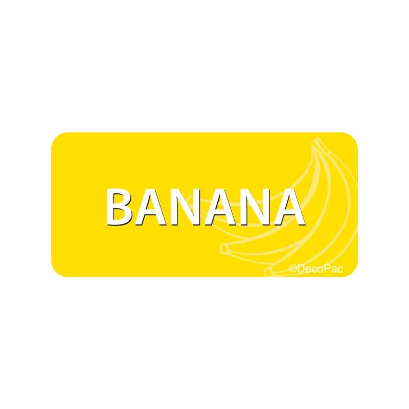 50937 Banana Label 500/Pack
