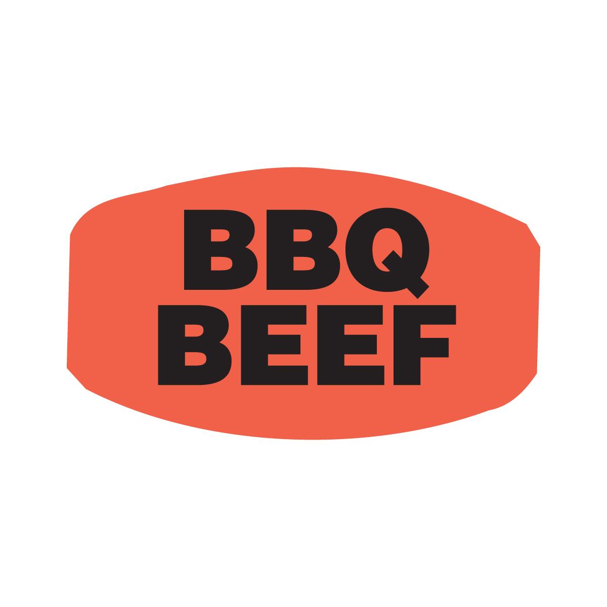 SL2DM020 BBQ Beef Label 1000/Pack
