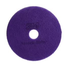 3M™ Scotch-Brite™ Purple Diamond Cleaning Pad 27X1 IN Purple Non-Woven Polyester Fiber Nylon Fiber Center Hole 5/Case