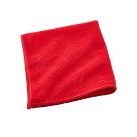 Victoria Bay Cleaning Cloth 12X12 IN Microfiber Red Square 24/Pack