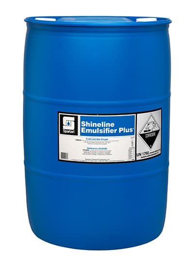 Shineline® Emulsifier Plus® Fresh Scent Floor Stripper 55 GAL Floor Alkaline Concentrate 1/Drum