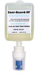 SaniGuard® Hand Sanitizer Foam 1 L Unscented Fragrance Free 70% Ethyl Alcohol 6/Case