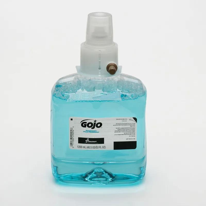 SKILCRAFT® AbilityOne GOJO Handwash Foam 1200 mL Blue Pomeberry Refill For LTX-12 2/Case