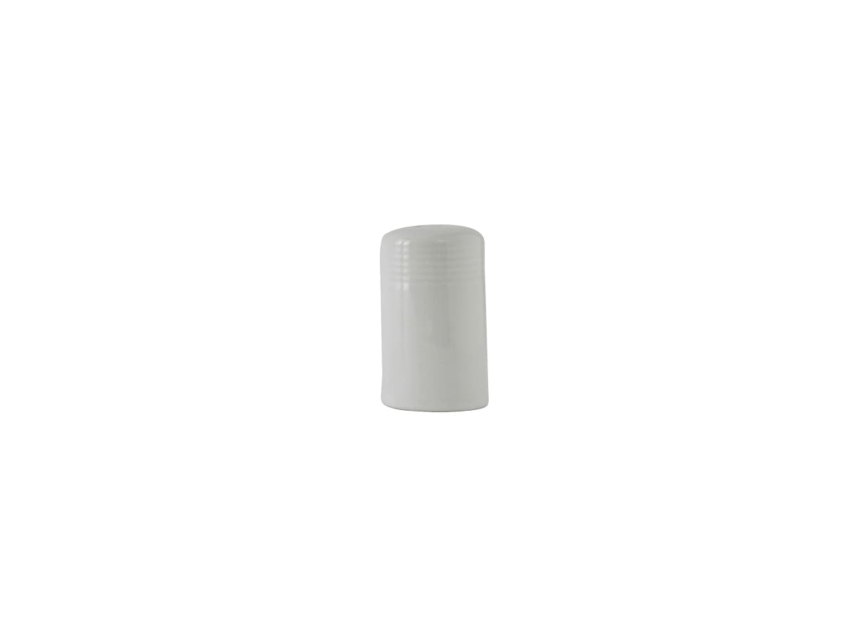 Salt Shaker 3 IN 2 OZ China White Round Fully Vitrified Oven Safe Dishwasher Safe Microwave Oven Safe 12/Case