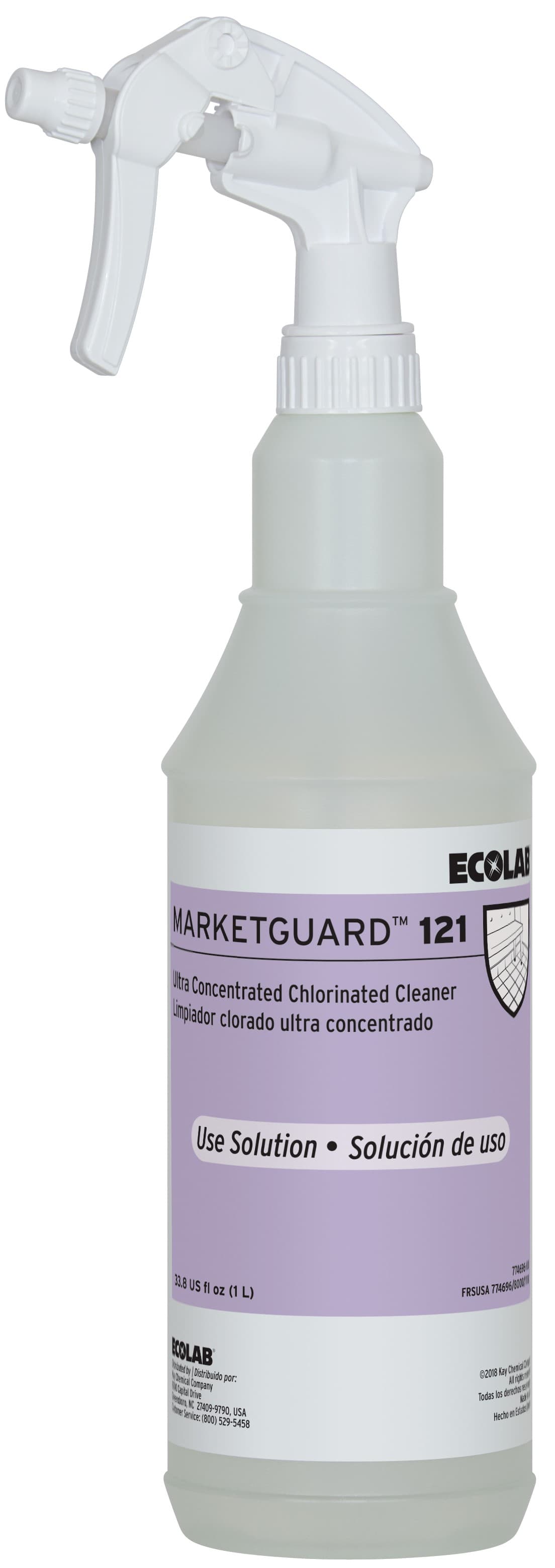 Marketguard 121 Spray Bottle Purple 1/Each