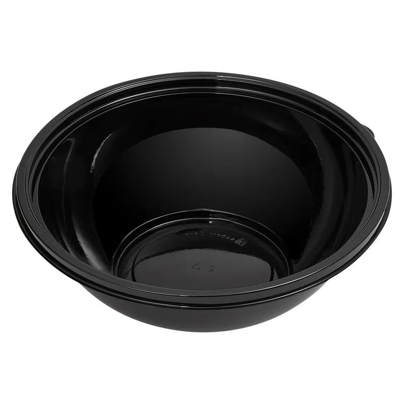 Victoria Bay Bowl 80 OZ PET Black Round Freezer Safe 50/Case
