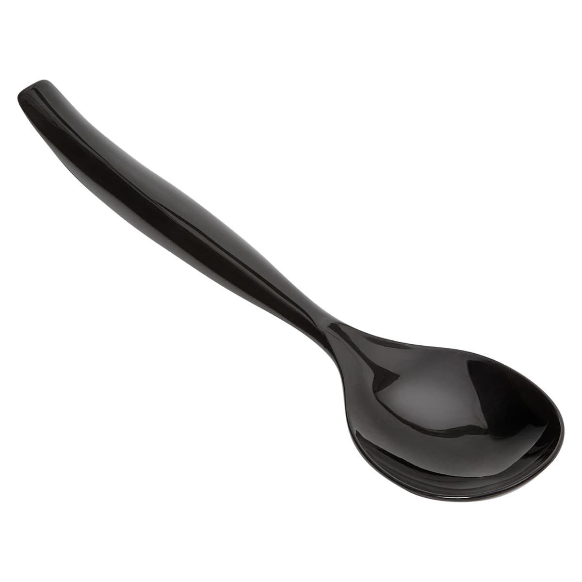 Victoria Bay Serving Spoon 10 IN PP Black Freezer Safe 72/Case