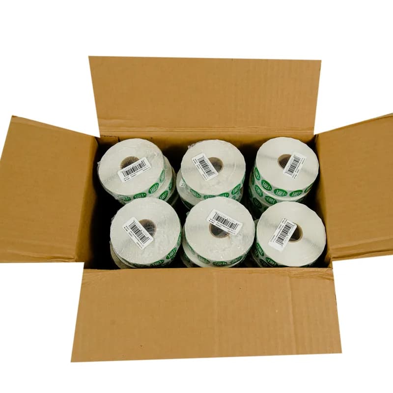 Label 0.75 IN Friday Round Removable Trilingual 2000/Roll