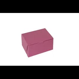 Bakery Box 7X7X4 IN Paperboard Strawberry Corner Lock 1-Piece 200/Bundle