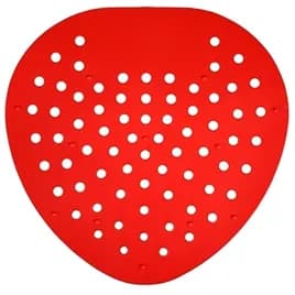 Impact® Urinal Screen Cherry Red Vinyl 7.85X10.40X1 IN 50 Count/Case
