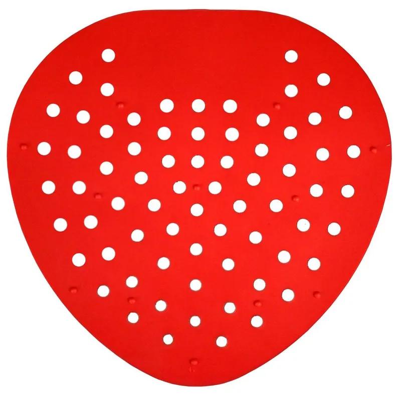 Impact® Urinal Screen Cherry Red Vinyl 7.85X10.40X1 IN 50 Count/Case