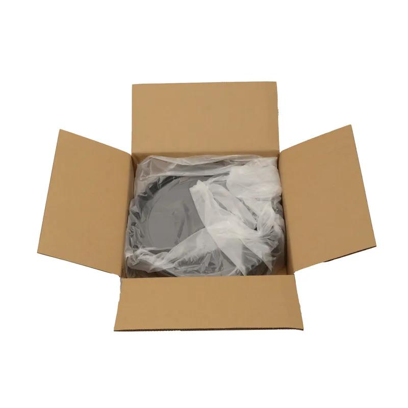 Platter Pleasers Serving Tray 16 IN PET Black Round 25/Case