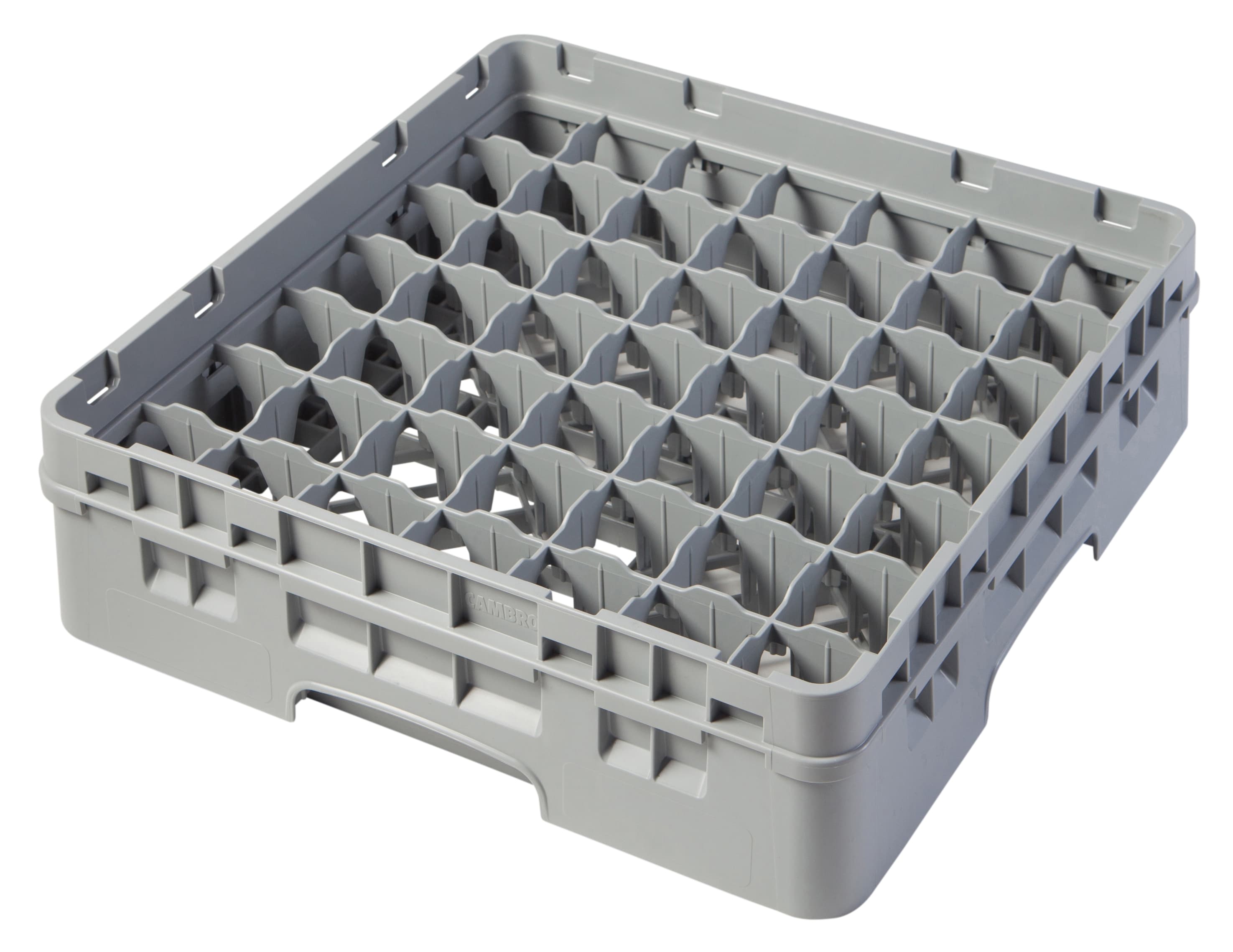 Camrack® Drying Rack 2.44X3.63 IN 49 Compartment Soft Gray 1/Each