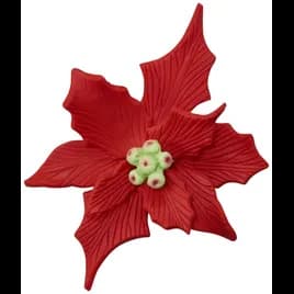 Cake Gum Paste Decoration 3 IN Red 8 Count/Pack