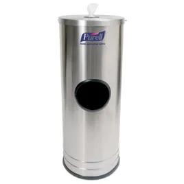 Purell® Wipe Dispenser 10.25X10.25X28 IN Silver Stainless Steel Floor Stand Weighted High Capacity 1/Case