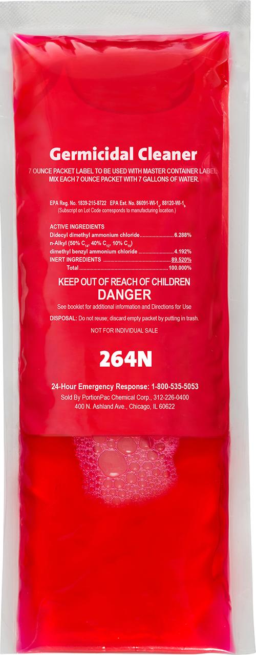 Dish Detergent 6.5 GAL Germicidal 24/Box