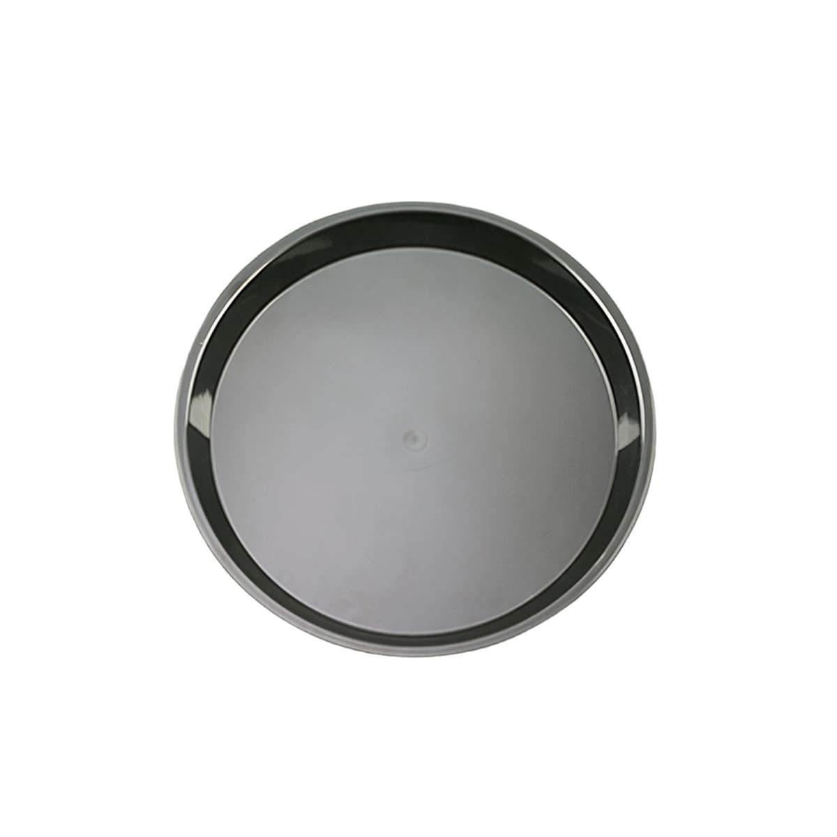 Serving Tray 12 IN Black Round 25/Case