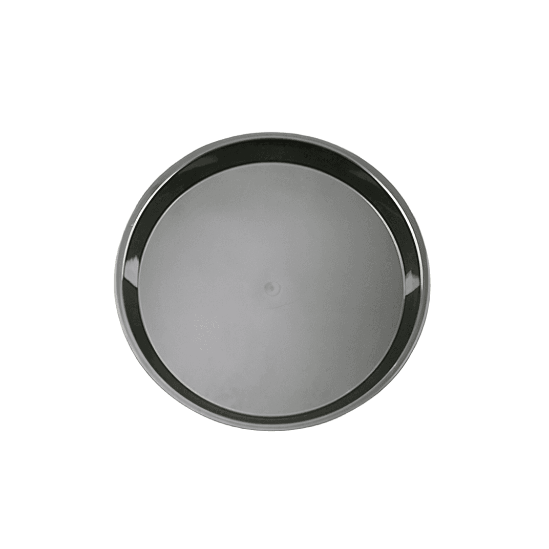Serving Tray 12 IN Black Round 25/Case