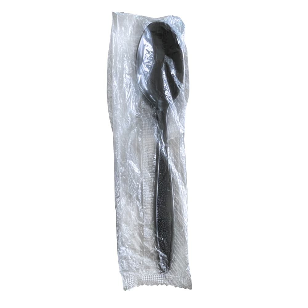 Victoria Bay Teaspoon PS Black Heavyweight Wrapped 1000/Case