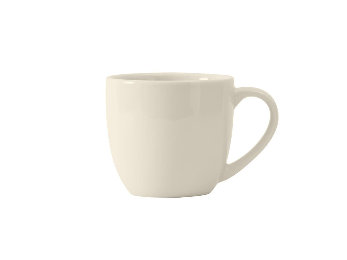 Milano Mug 12 OZ China Eggshell Fully Vitrified Oven Safe Dishwasher Safe Microwave Oven Safe 24/Case