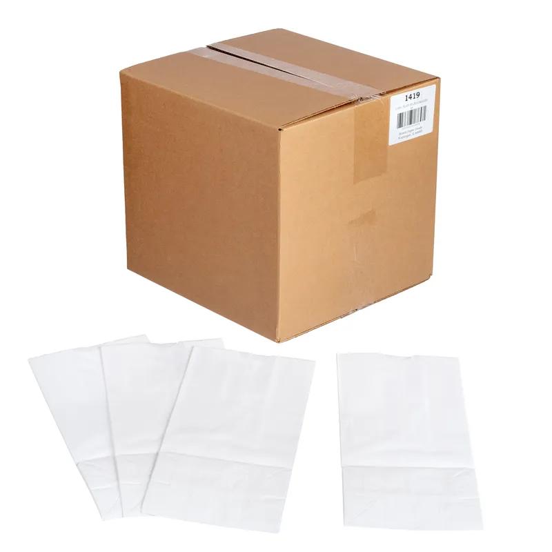 Bakery Bag 6.125X3.875X12.625 IN Paper 8# White Plain 1000/Case