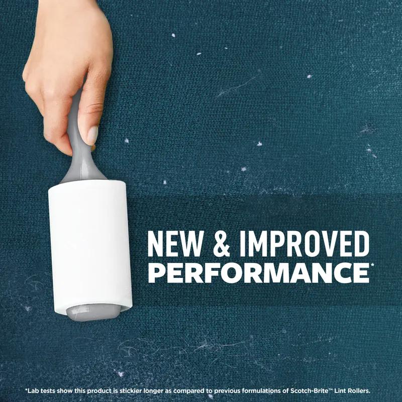 Scotch-Brite™ 836RS-70 Lint Roller 4IN X352FT White 6/Case