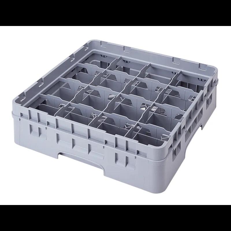 Camrack® Drying Rack Full Size 4.25 IN 16 Compartment Soft Gray 1/Each