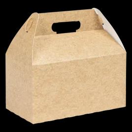 Take-Out Box Barn 9.5X5X5 IN SUS Paperboard Kraft With Handle 100/Case