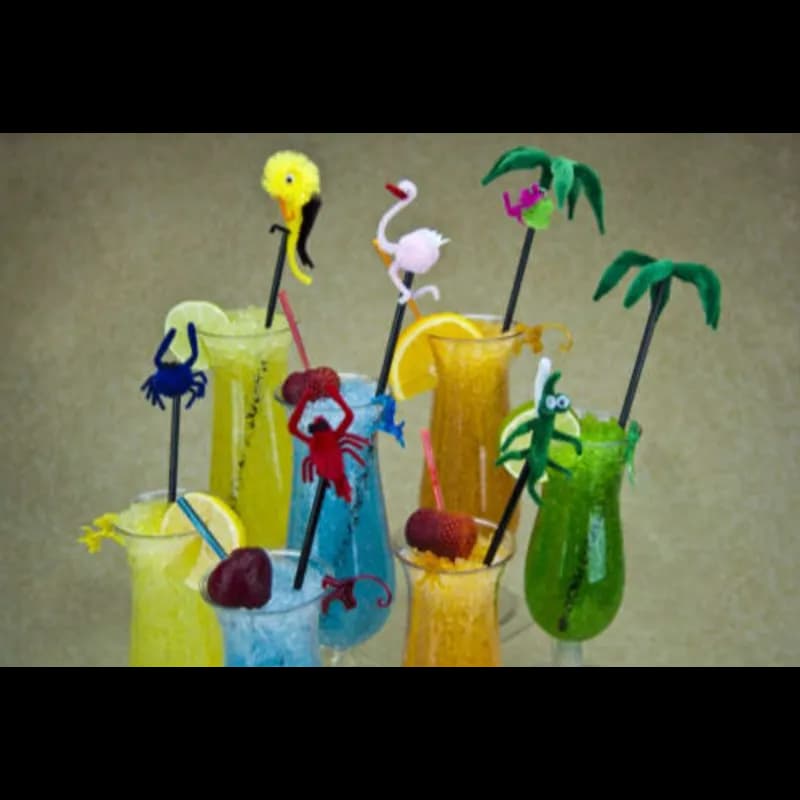 9 IN Chenille Palm Tree 2400/Case