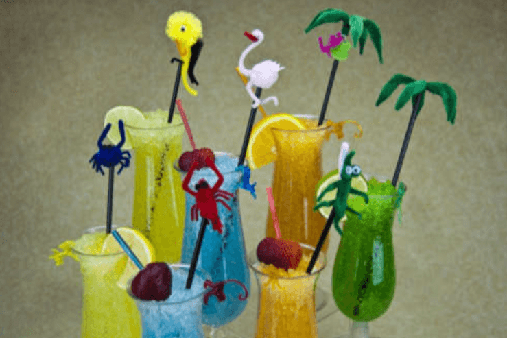 9 IN Chenille Palm Tree 2400/Case