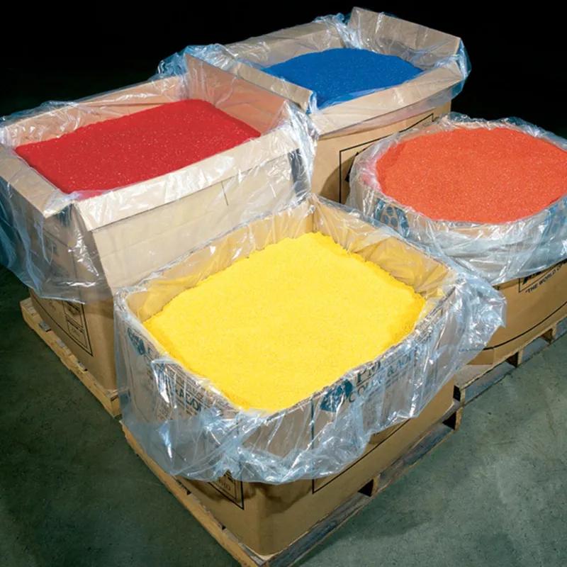 Bin Liner 40X24X72 IN Clear LDPE 2MIL Gusset 100/Roll