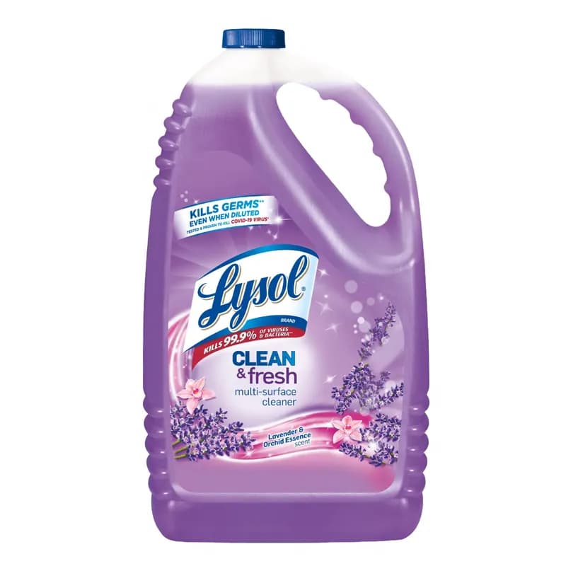 Lysol® Clean & Fresh Lavender Orchid Cleaner 144 OZ Multi-Purpose 4/Case