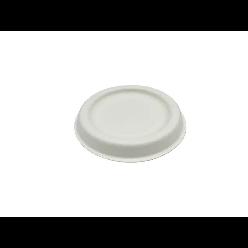 Victoria Bay Lid Pulp Fiber White For 2-4 OZ Souffle & Portion Cup 1000/Case