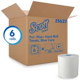 Kleenex® Roll Paper Towel MOD 7.5IN 700 FT White Blue Hardwound 1.75IN Core Diameter 6 Rolls/Case