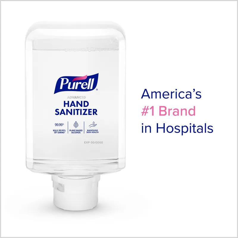 Purell® Advanced Hand Sanitizer Foam 1200 mL 4.33X3.36X8.64 IN Fragrance Free For ES10 2/Case