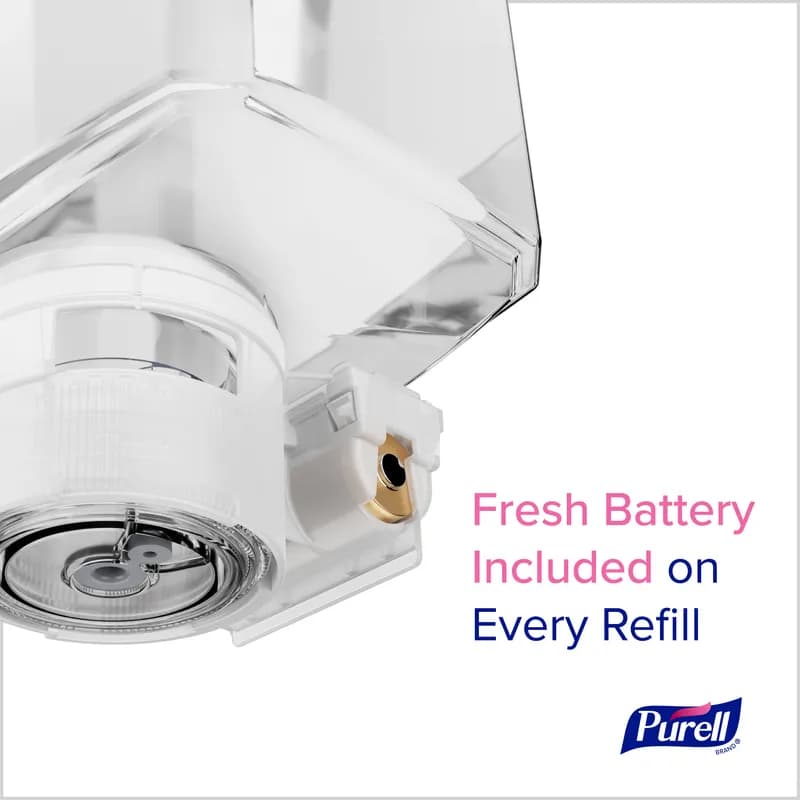 Purell® ES10 Hand Sanitizer Dispenser 1200 mL 3.91X4.33X10.69 IN Graphite Wall Mount 1/Each