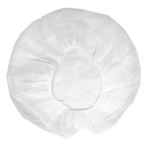 ProWorks® Bouffant Cap 21 IN White Lightweight PP 500/Case