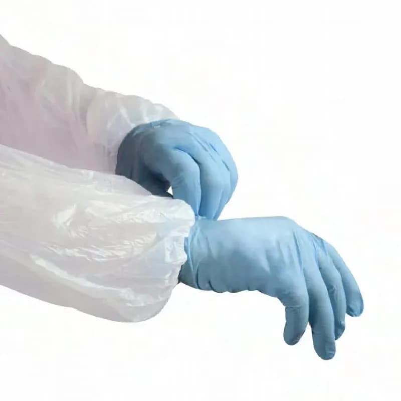 ProWorks® Sleeve Protector 18 IN White PE Disposable Elastic at Both Ends Light Duty 1000 Count/Case