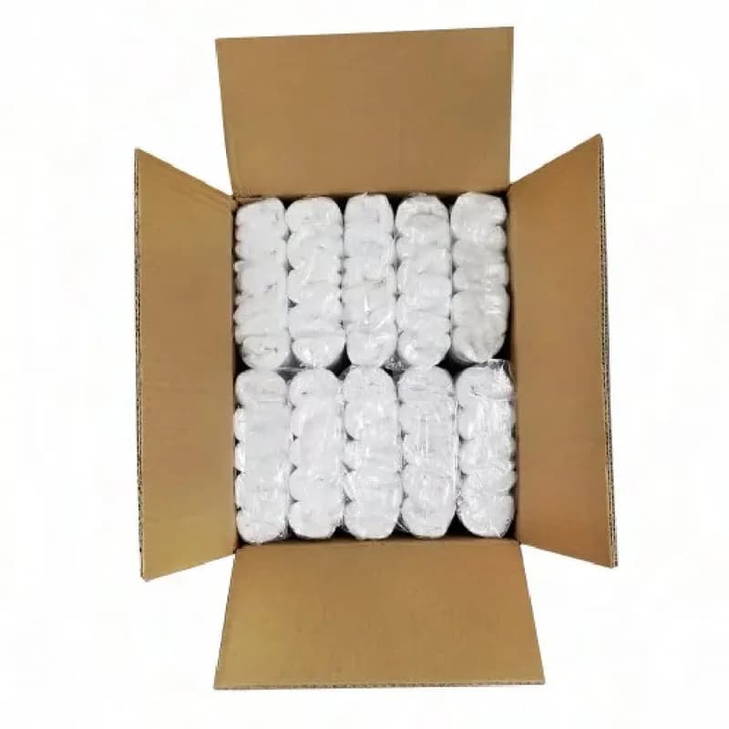 ProWorks® Sleeve Protector 18 IN White PE Disposable Elastic at Both Ends Light Duty 1000 Count/Case