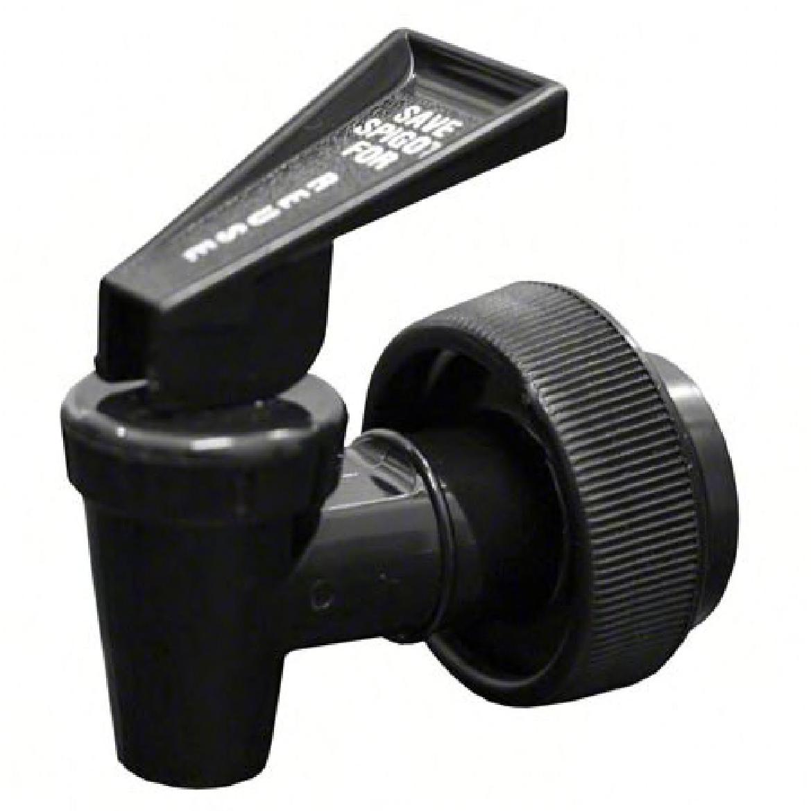 Quick-Draw® Spigot Plastic Black 1/Each