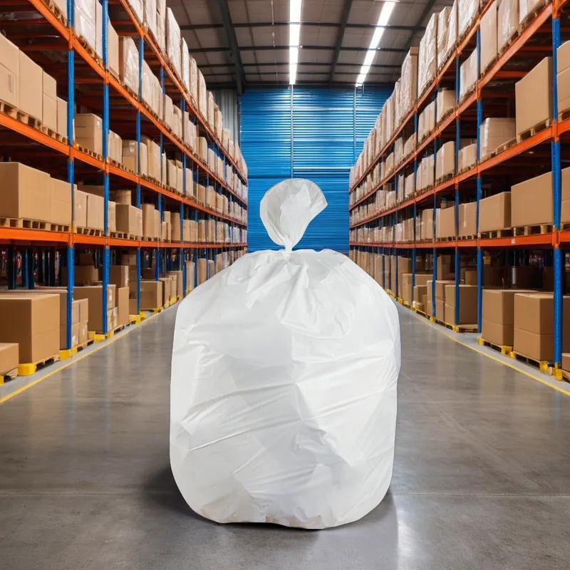 Liner 24X32 IN 12-16 GAL White 1MIL 500/Case