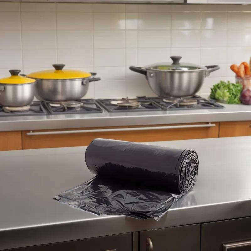 Victoria Bay Liner 35.5X50 IN 44 GAL Black LDPE 1.1MIL 100/Case